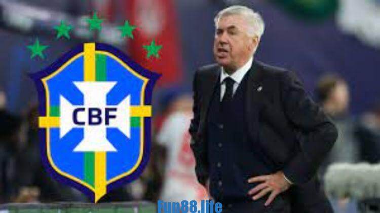 Ancelotti bất ngờ trở thành tân HLV tuyển Brazil